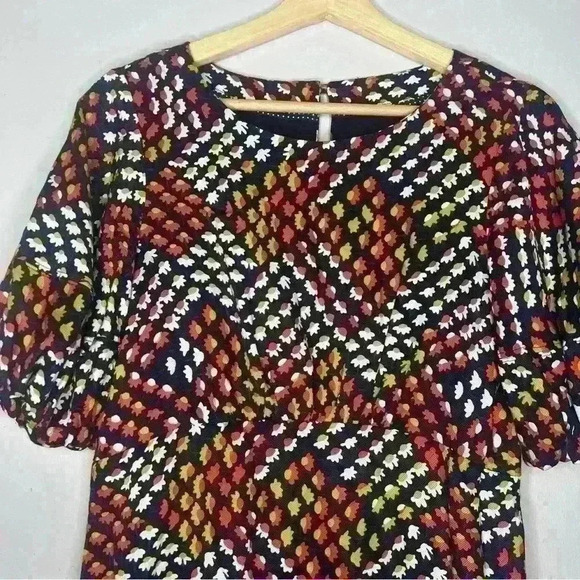 Anthropologie Maeve Melody Floral Print Dress Size 2 - Picture 6 of 9